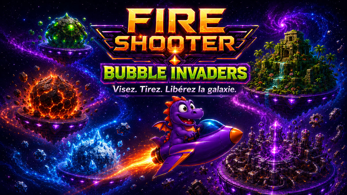 Fire Shooter – Visez. Tirez. Libérez la galaxie.